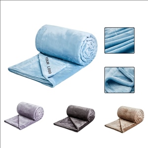 Luxury Blanket for Couch Sofa Bed Anti-Static Fuzzy Soft Blanket Microfiber